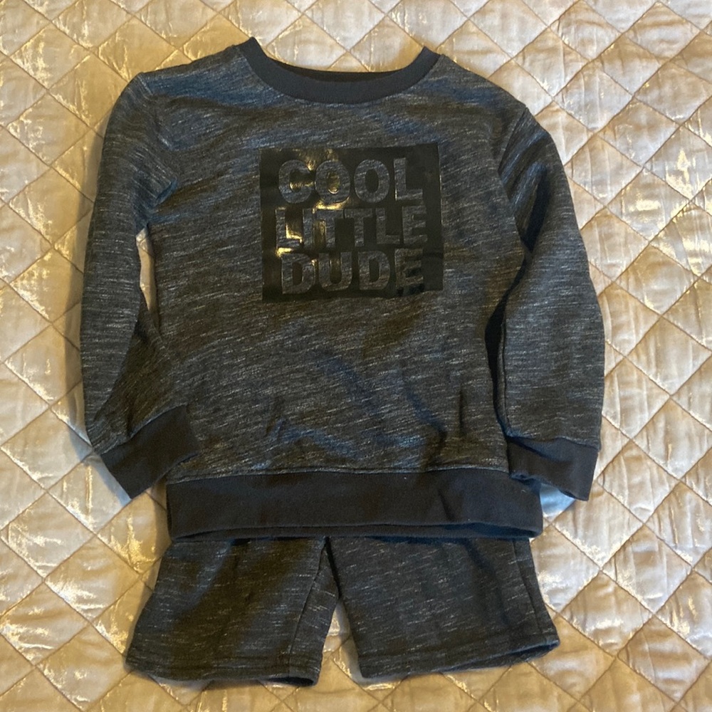 TODDLER BOY GARANIMALS SWEATSHIRT SET 4T